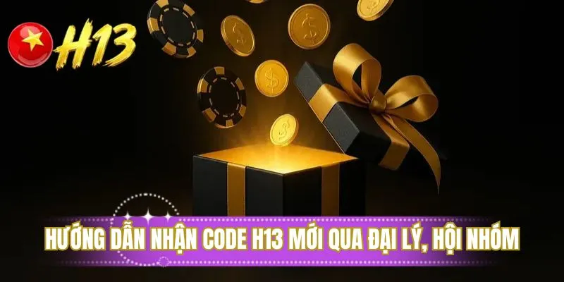 Hướng dẫn nhận code H13 mới qua đại lý, hội nhóm