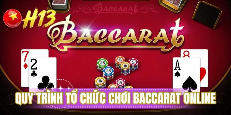 Quy trình tổ chức chơi Baccarat online